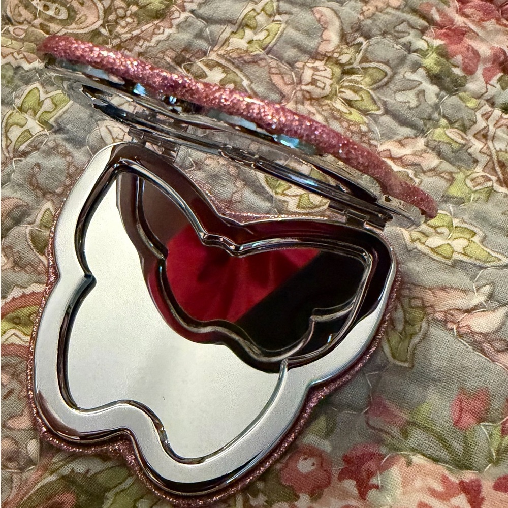 Coach Pink Butterfly Compact